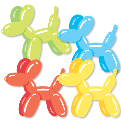 Balloon Animals - Decorations DIY Happy Birthday Party Essentials - Set of 20
