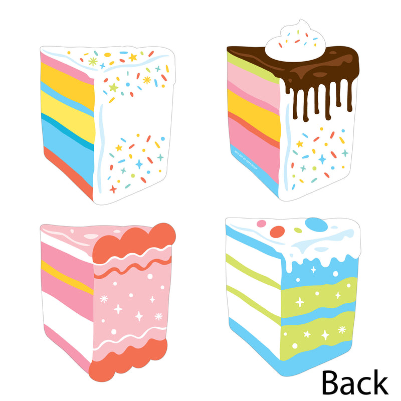 Cake Time - Decorations DIY Happy Birthday Party Essentials - Set of 20