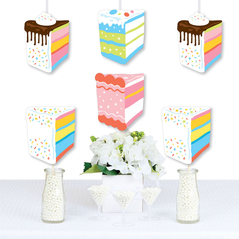 Cake Time - Decorations DIY Happy Birthday Party Essentials - Set of 20