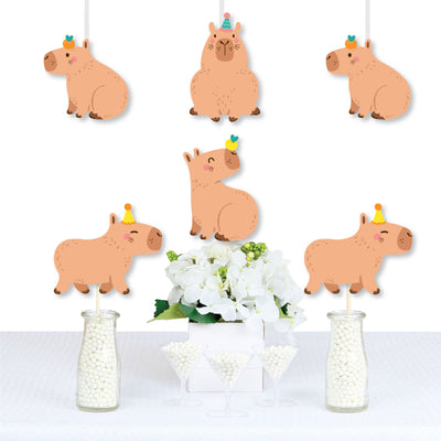 Capy Birthday - Decorations DIY Capybara Party Essentials - Set of 20