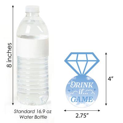 Drink If Game - On Cloud 9 - Bridal or Bachelorette Party Game - 24 Count