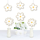 Tan Daisy Flowers - Decorations DIY Floral Party Essentials - Set of 20