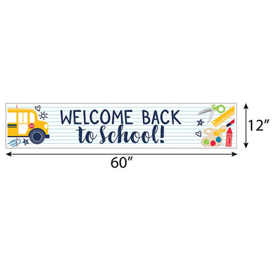 Back to School - First Day of School Classroom Banner