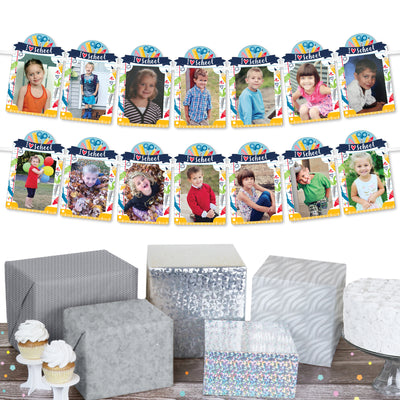 Back to School - DIY First Day of School Classroom Decorations Decor - Picture Display - Photo Banner