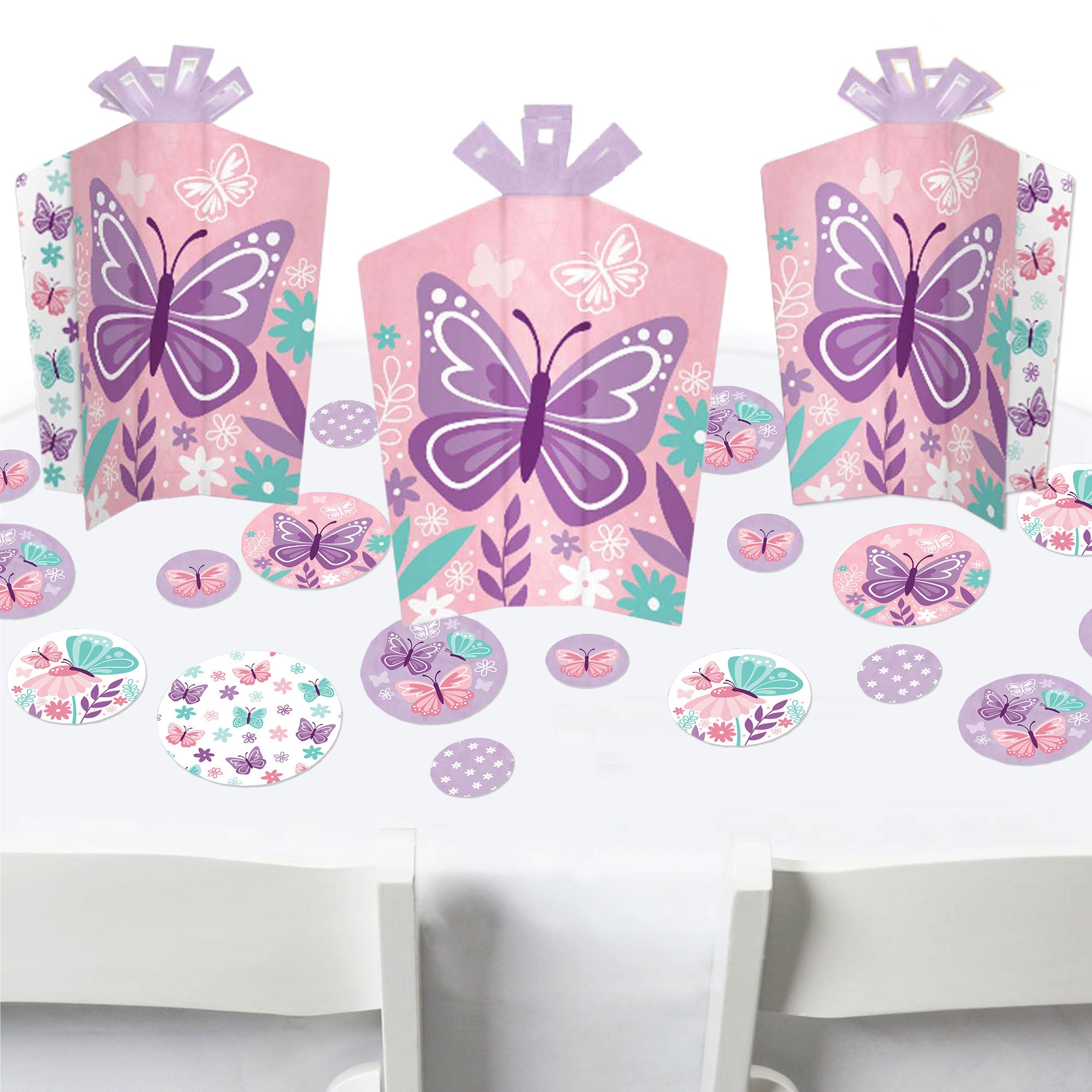 Beautiful Butterfly - Floral Baby Shower or Birthday Party Decor and ...