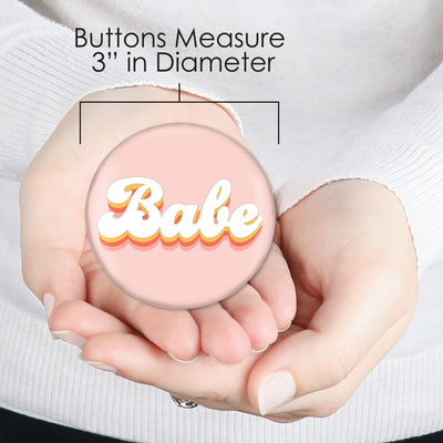 Bride's Babes - Pinback Buttons - 8 Ct