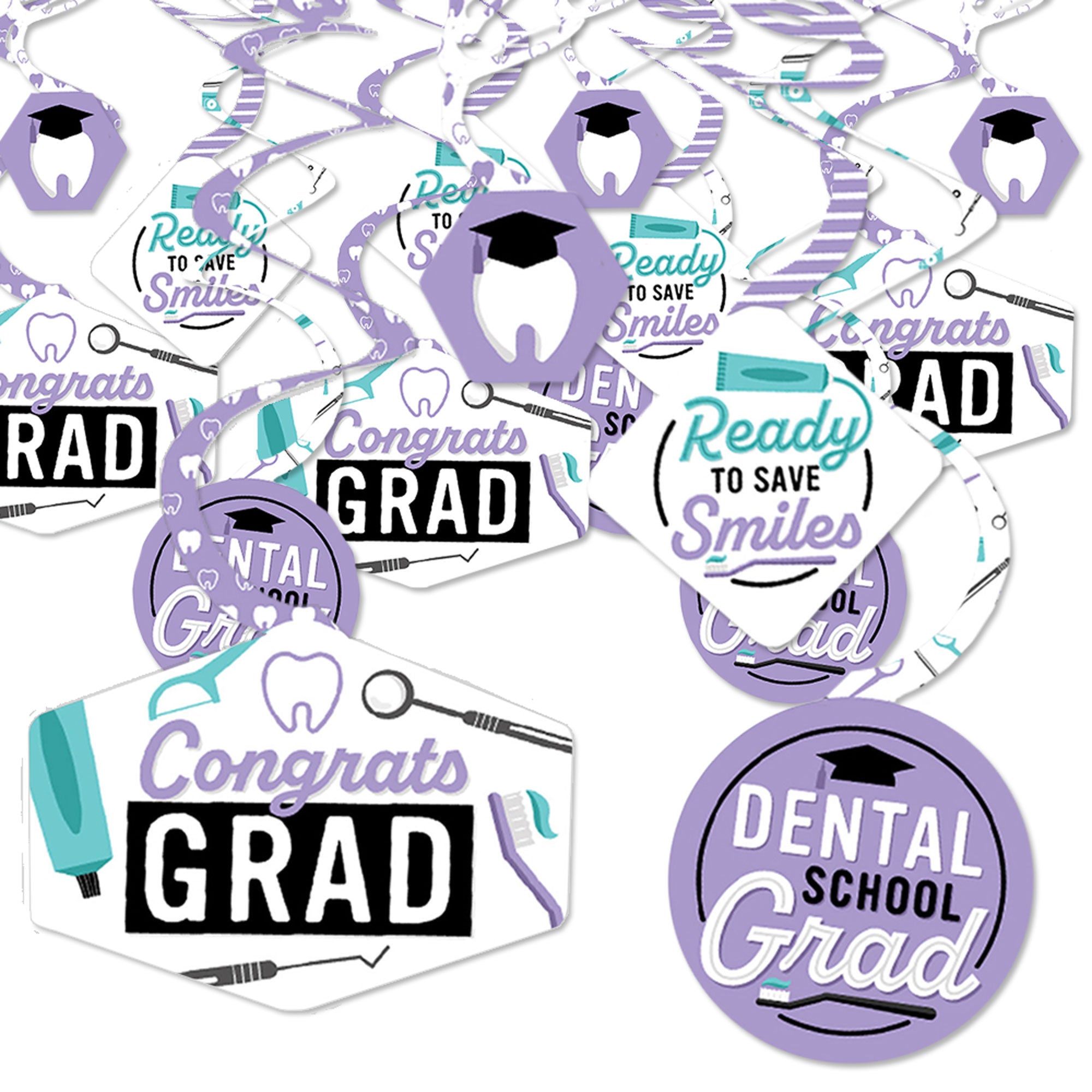 Dental School Grad - Dentistry and Hygienist Graduation Party Hanging ...