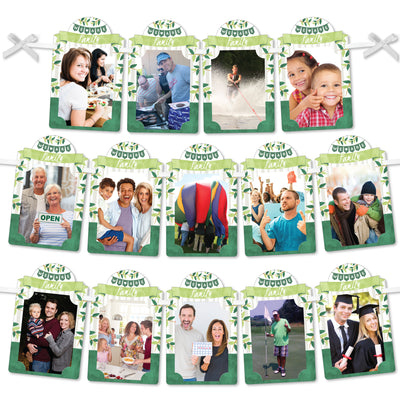 Family Tree Reunion - DIY Family Gathering Party Decor - Picture Display - Photo Banner