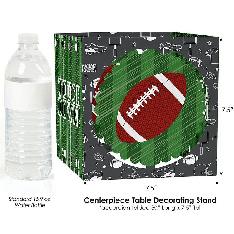 End Zone - Football - Baby Shower or Birthday Party Centerpiece and Table Decoration Kit