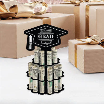 Graduation Cheers - DIY Graduation Party Money Holder Gift - Cash Cake