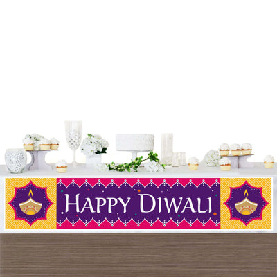 Happy Diwali - Festival of Lights Party Banner
