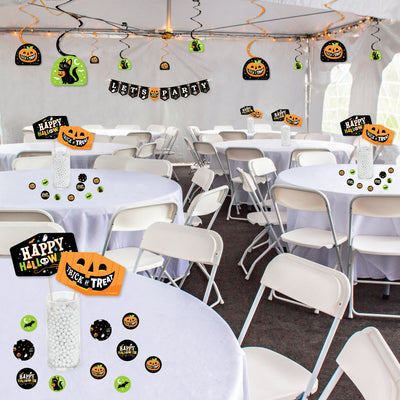 Jack-O'-Lantern Halloween - Kids Halloween Party Supplies Decoration Kit - Decor Galore Party Pack - 51 Pieces