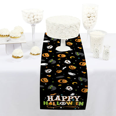 Jack-O'-Lantern Halloween - Petite Kids Halloween Party Paper Table Runner - 12 x 60 inches