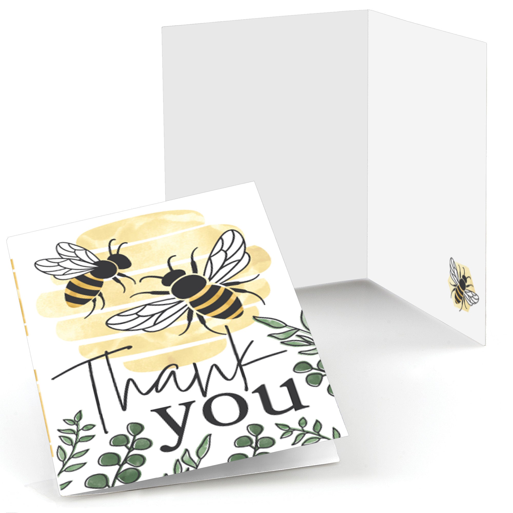 little-bumblebee-bee-baby-shower-or-birthday-party-thank-you-cards-8-count-bigdotofhappiness-com-big-dot-of-happiness-llc for Free Printable Bumble Bee Thank You Cards Little Bumblebee - Bee Baby Shower or Birthday Party Thank You Cards (8 count) | BigDotOfHappiness.com – Big Dot of Happiness LLC for Free Printable Bumble Bee Thank You Cards