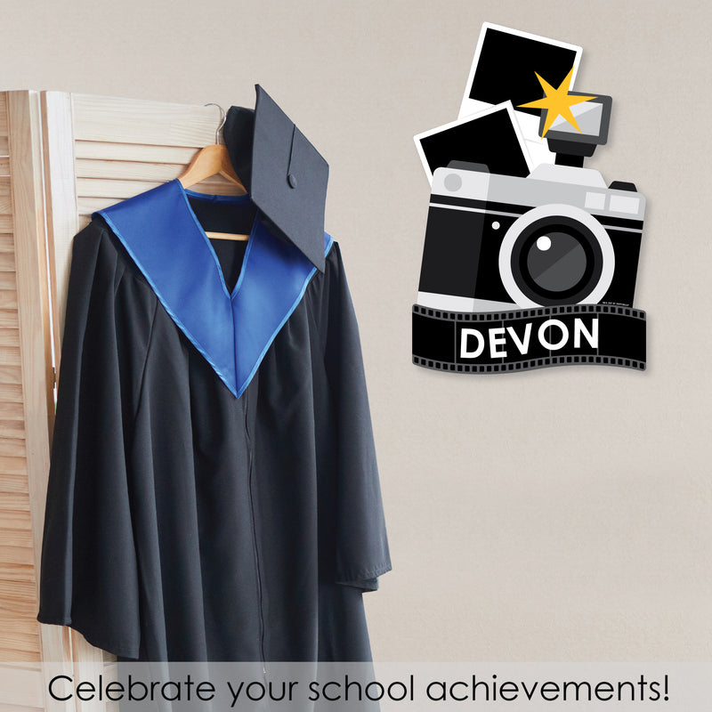 Photography Club School Spirit - Personalized Graduation Party Wall Decoration - Involvement Sign