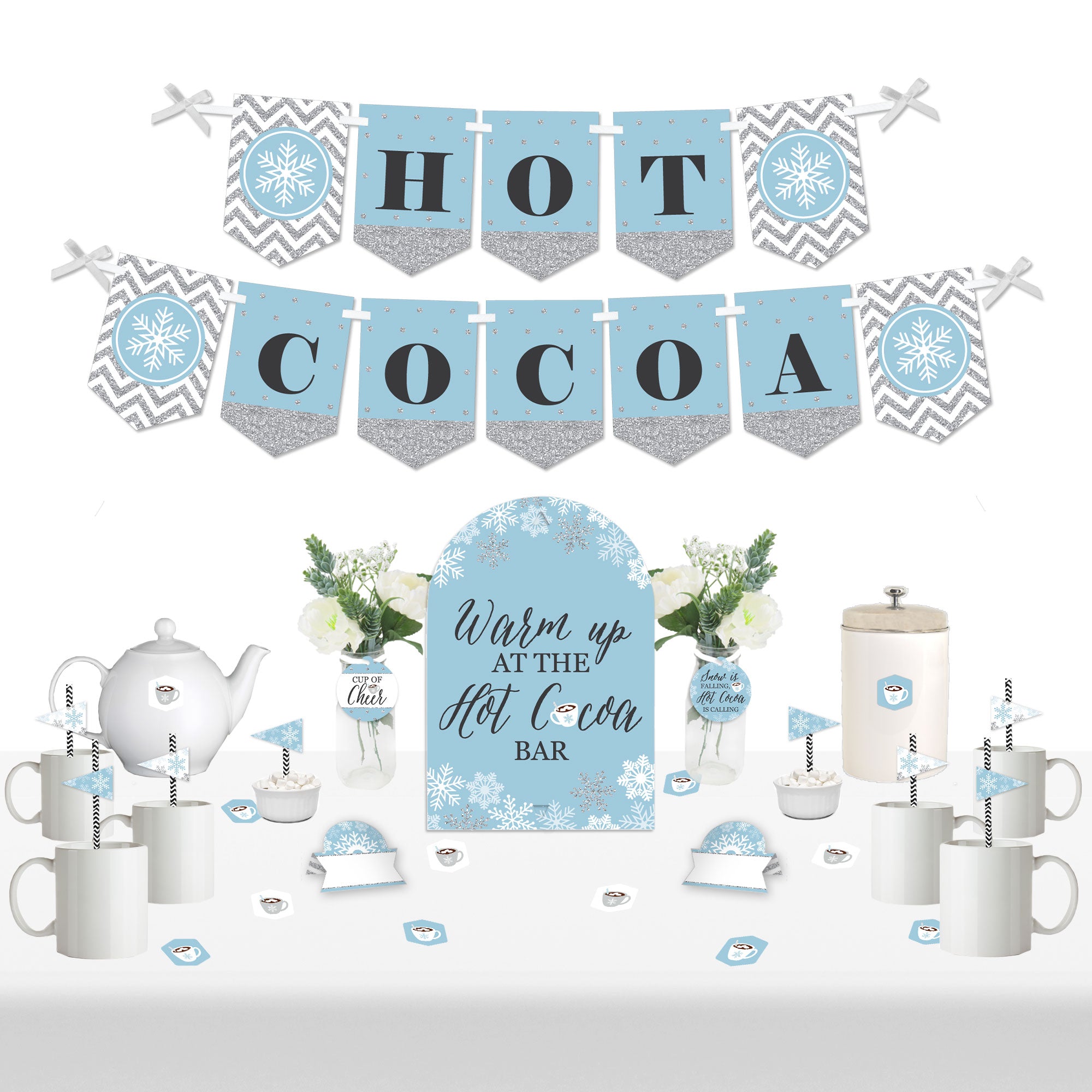 Winter Wonderland DIY Snowflake Holiday Party And Winter Wedding Hot winter-wonderland-diy-snowflake-holiday-party-and-winter-wedding-hot