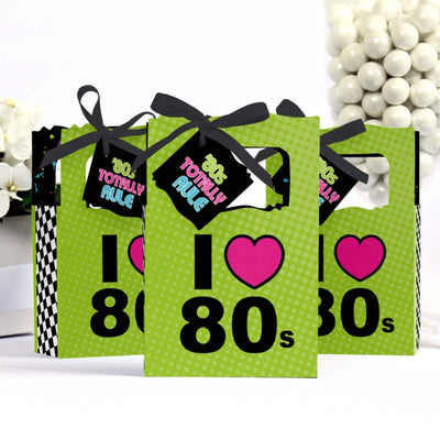 80's Retro - Totally 1980s Party Favor Boxes - Set of 12