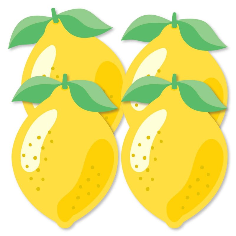So Fresh - Lemon - Decorations DIY Citrus Lemonade Party Essentials - Set of 20