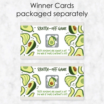 Hello Avocado - Fiesta Party Game Scratch Off Cards - 22 Count