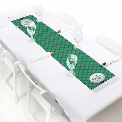 Par-Tee Time - Golf - Petite Birthday or Retirement Party Paper Table Runner - 12" x 60"