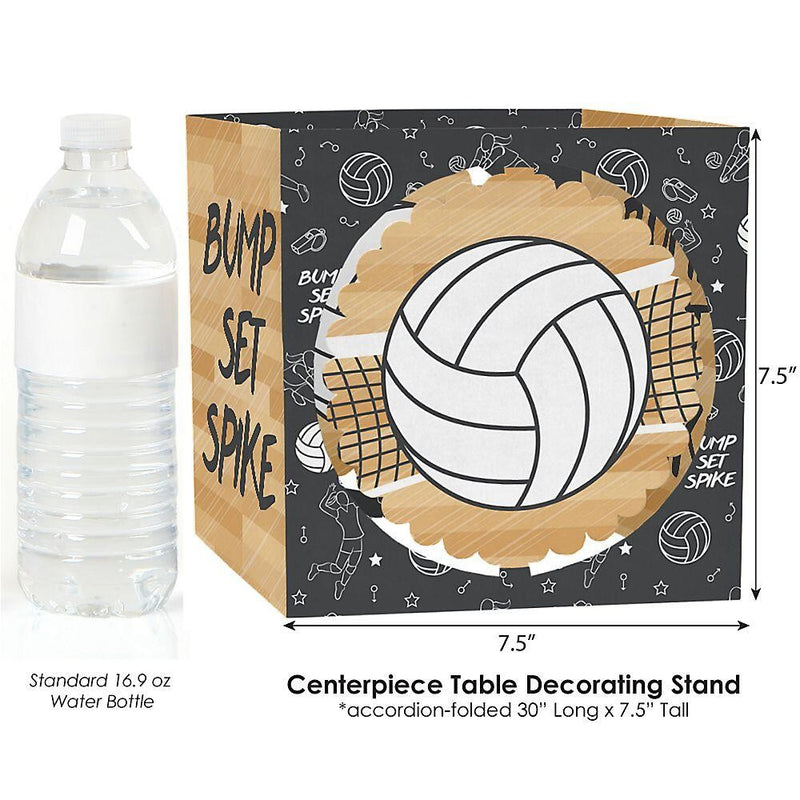 Bump, Set, Spike - Volleyball - Baby Shower or Birthday Party Centerpiece and Table Decoration Kit