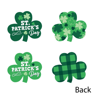 Shamrock St. Patrick's Day - Decorations DIY Saint Paddy's Day Party Essentials - Set of 20