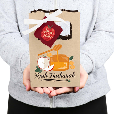 Rosh Hashanah - Jewish New Year Gift Favor Boxes - Set of 12