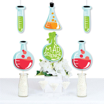 Scientist Lab - Beaker Test Tube Decorations DIY Mad Science Baby Shower or Birthday Party Essentials - Set of 20