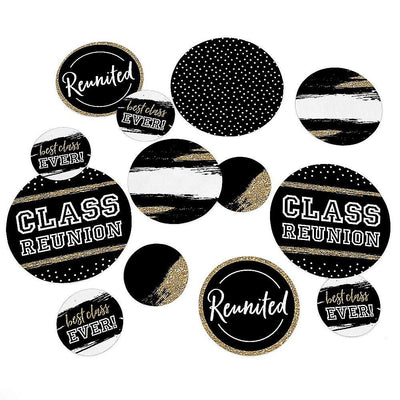 Reunited - School Class Reunion Party Giant Circle Confetti - Party Decorations - Large Confetti 27 Count