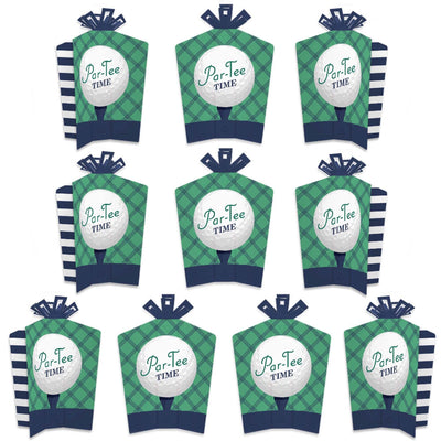 Par-Tee Time - Golf - Table Decorations - Birthday or Retirement Party Fold and Flare Centerpieces - 10 Count