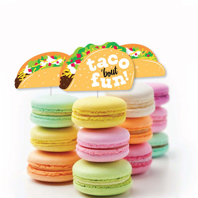 Taco 'Bout Fun - DIY Shaped Mexican Fiesta Cut-Outs - 24 ct