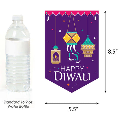 Happy Diwali - Festival of Lights Party Bunting Banner - Party Decorations - Wishing You a Happy Diwali