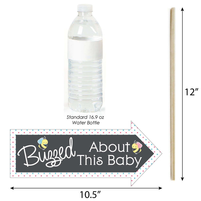 Funny What Will It BEE? - 10 Piece Baby Shower Photo Booth Props Kit