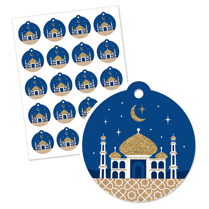 Ramadan - Eid Mubarak Favor Gift Tags (Set of 20)