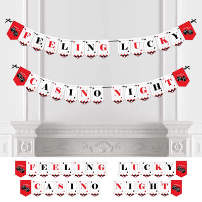 Las Vegas - Casino Party Bunting Banner and Decorations