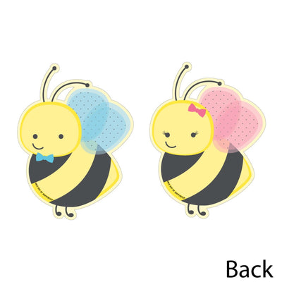 What Will It BEE? - Decorations DIY Gender Reveal Essentials - Set of 20