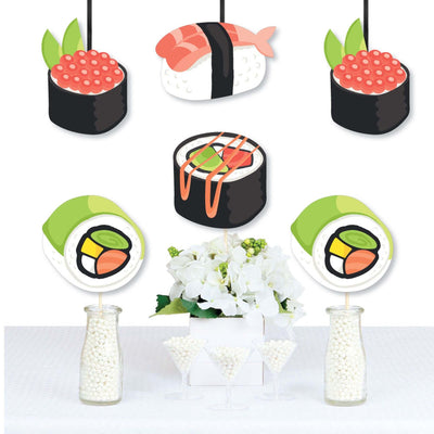 Let's Roll - Sushi - Decorations DIY Japanese Party Essentials - Set of 20