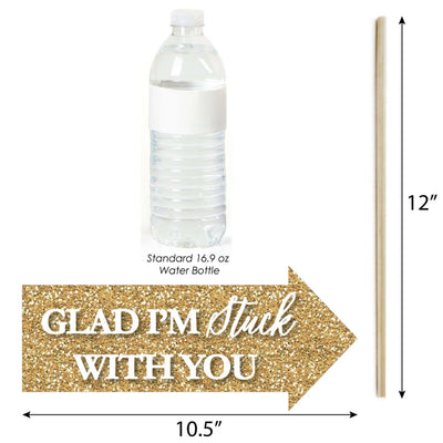 Funny We Still Do - 50th Wedding Anniversary - 10 Piece Anniversary Party Photo Booth Props Kit