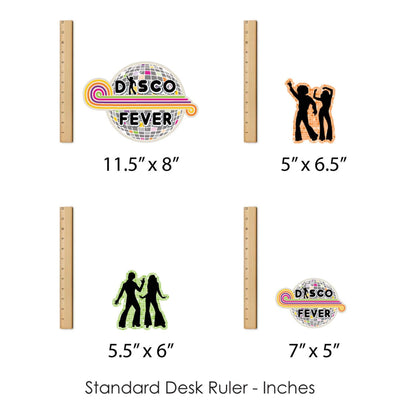 70's Disco - 1970s Disco Fever Party Centerpiece Sticks - Showstopper Table Toppers - 35 Pieces