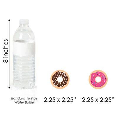 Donut Worry, Let's Party - DIY Shaped Doughnut Party Cut-Outs - 24 ct