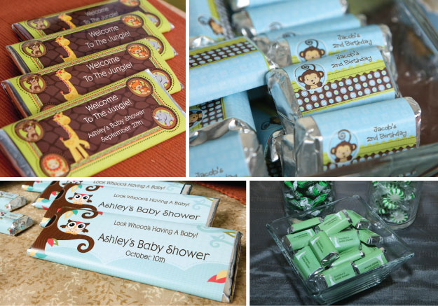 5 Reasons Why Personalized Candy Bars are the Perfect Party Favor!