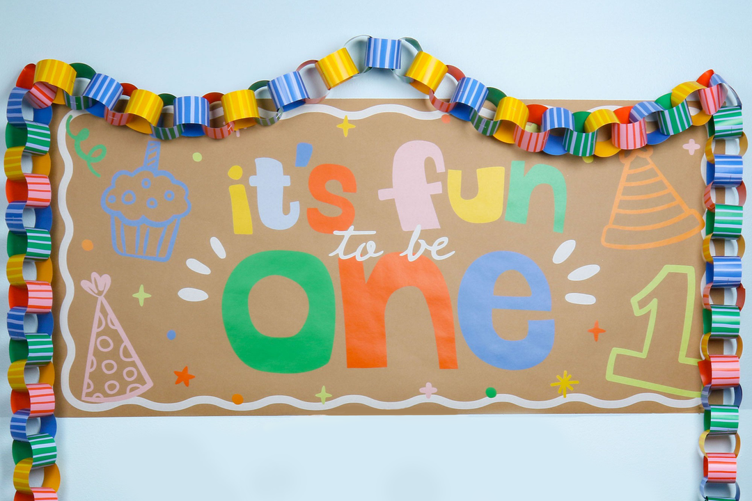One Is Fun: Colorful First Birthday Party Ideas & Decorations