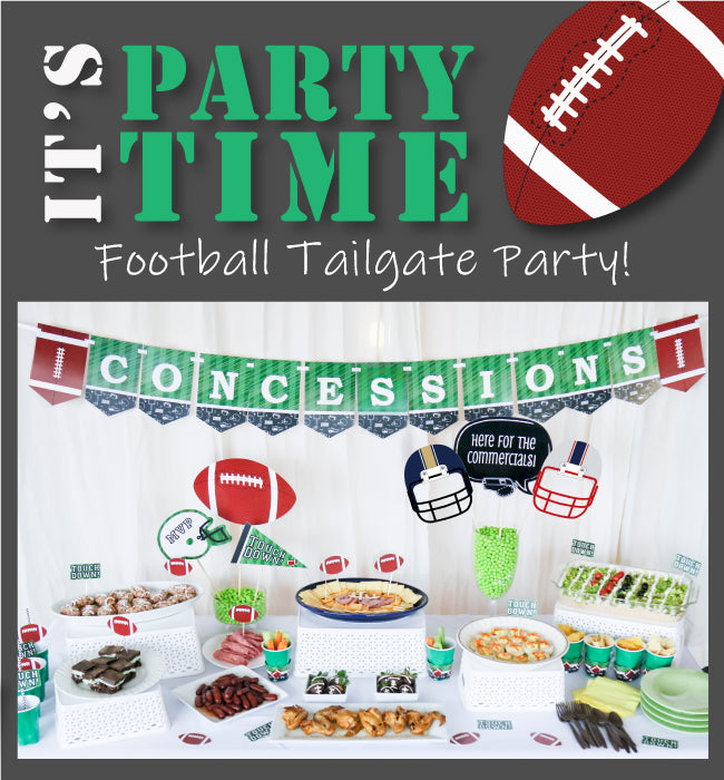 Big Game Edition: Football Party Decorations