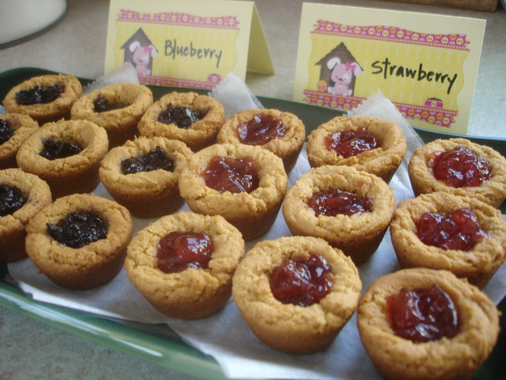 Birthday Party Fare: Peanut Butter Jelly Bites