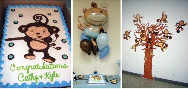 Boy Baby Shower Ideas: Monkey Boy