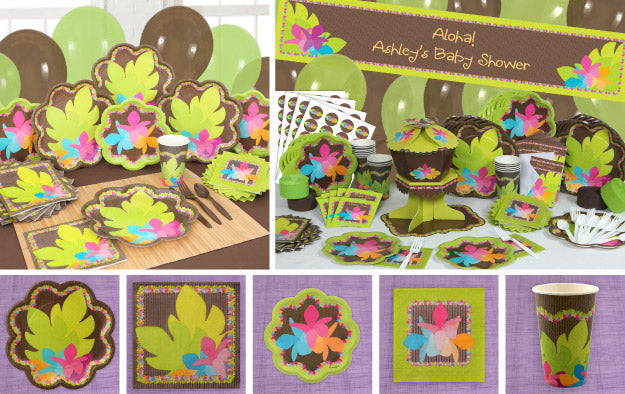 Celebrate the Magic of the Islands With Hawaiian Luau Party Ware