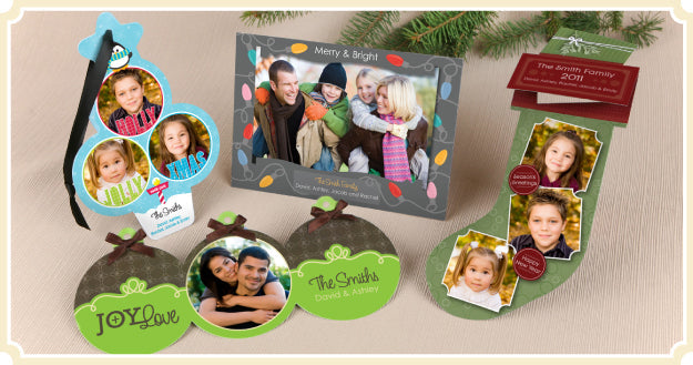 Christmas Photo Cards can be as Easy as 1-2-3
