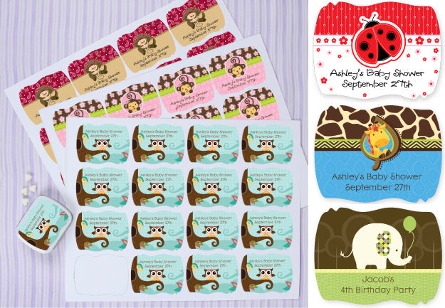 Create Party Decorations That POP With Personalized Squiggle Stickers