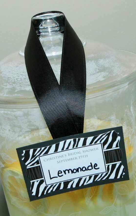 Add a Personal Touch to Your Party with DIY Food & Beverage Labels!