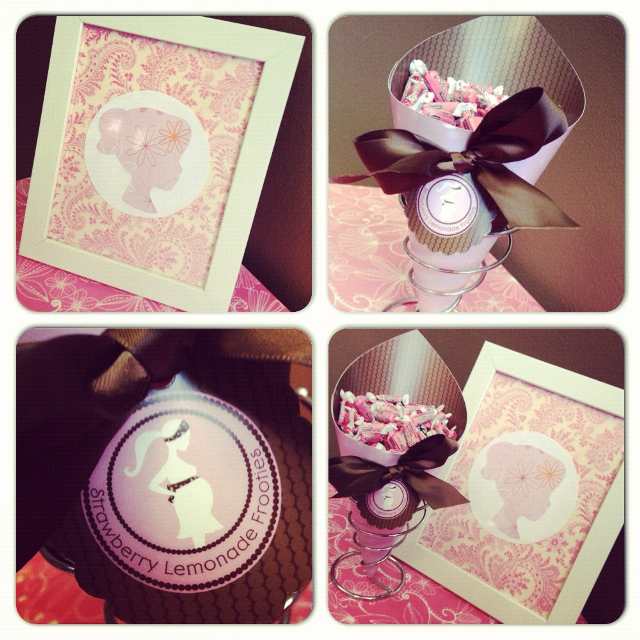 Decorate Your Baby Shower With DIY Silhouette Wall Art
